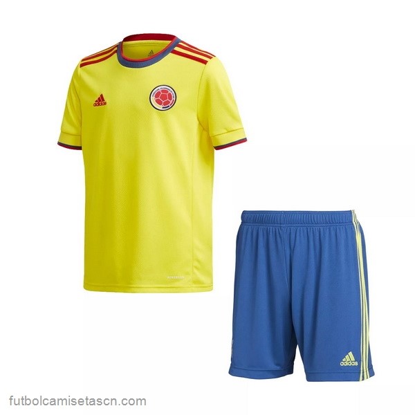 Camiseta Colombia 1ª Niño 2021 Amarillo